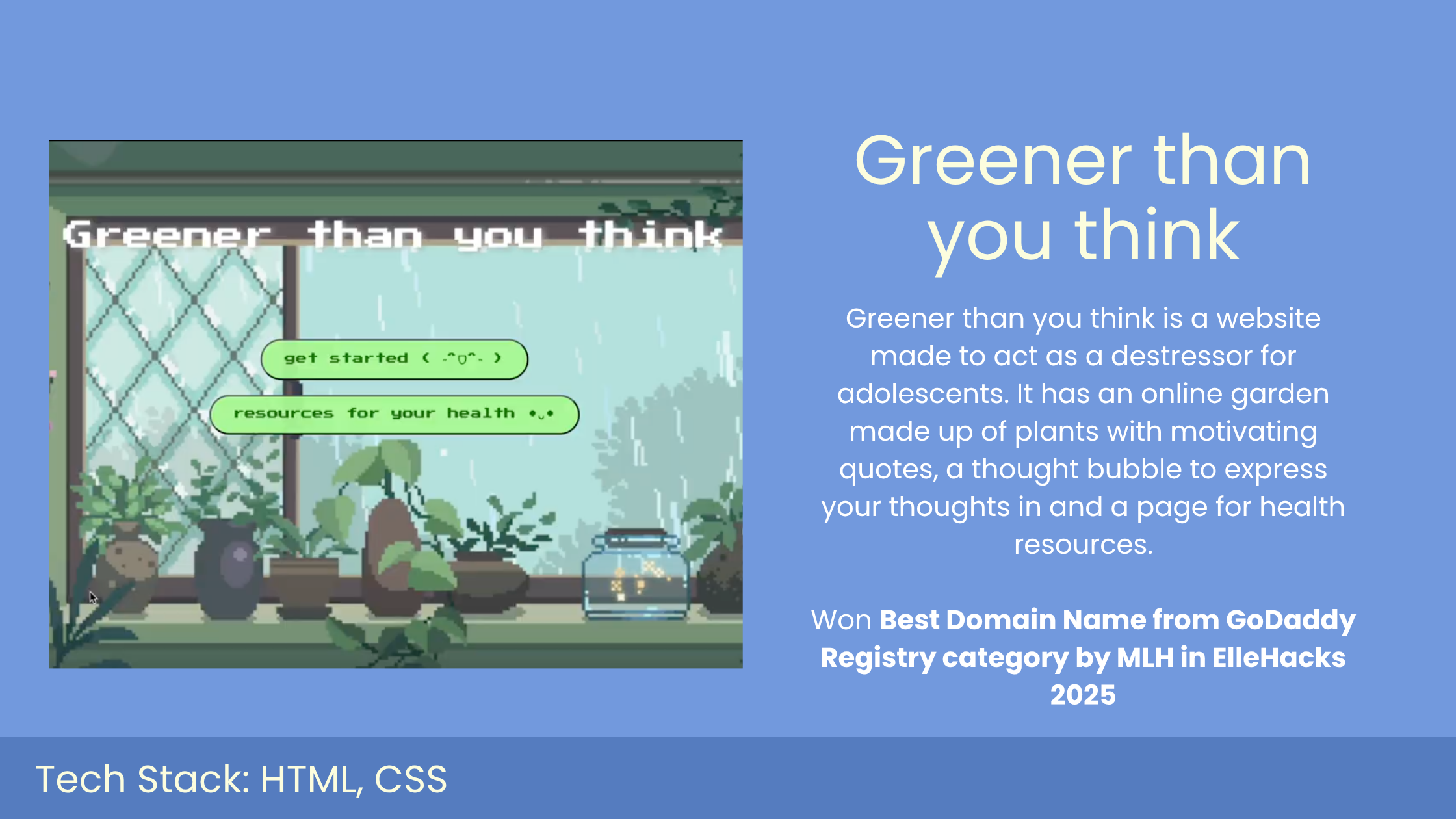Greener Than You Think project screenshot