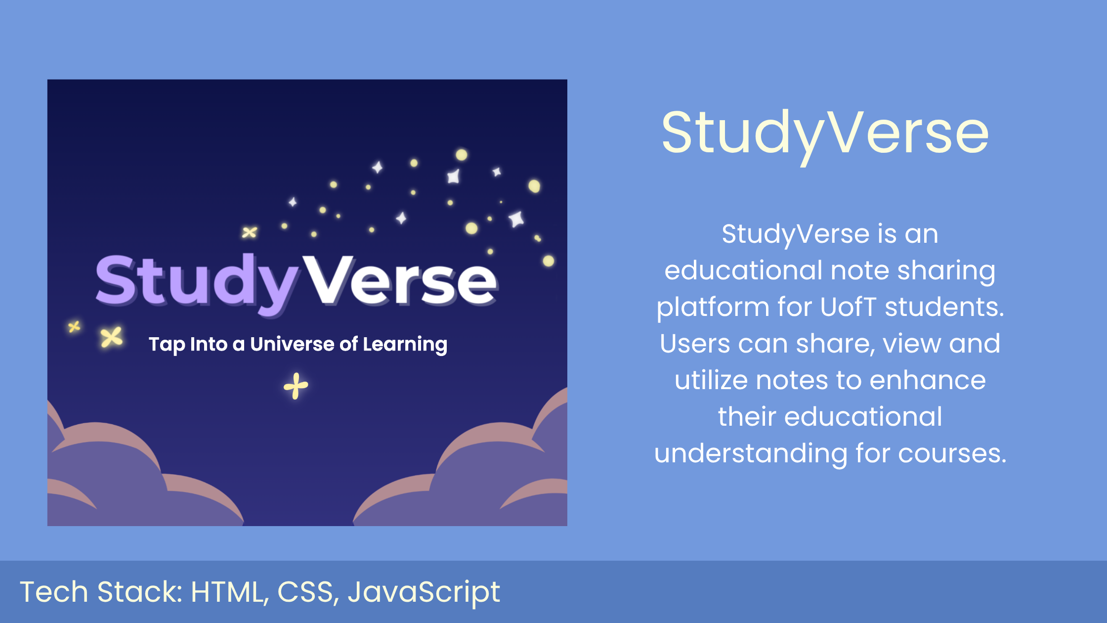 StudyVerse project screenshot